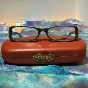 Vintage Missoni MI00602 Green Square Glasses